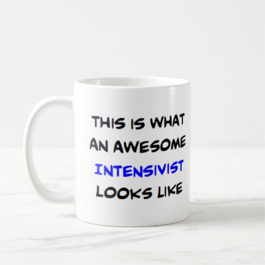 Mug intensiviste, génial (Gauche)