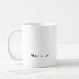 Mug Intention "abondance "