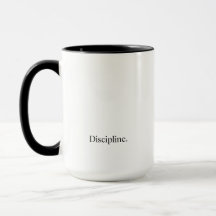 Intention "discipline "