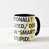 MUG INTENTIONNELLEMENT "COMPLIQUÉ" NE SIGNIFIE PAS "IN (Devant droit)