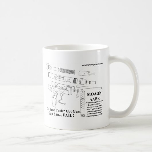 Mug Interdiction d'arme à feu… ÉCHOUER ! (Droite)