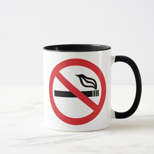 Mug Interdiction de fumer (Droite)