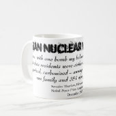 Mug Interdiction des armes nucléaires Setsuko Thurlow  (Devant gauche)