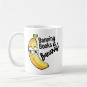 Mug Interdiction des livres de bananes (Gauche)