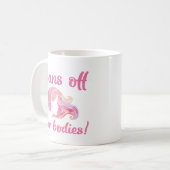 Mug Interdictions de l'avortement hors de nos corps (Devant gauche)