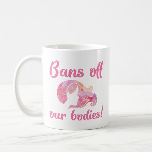 Mug Interdictions de l'avortement hors de nos corps (Gauche)