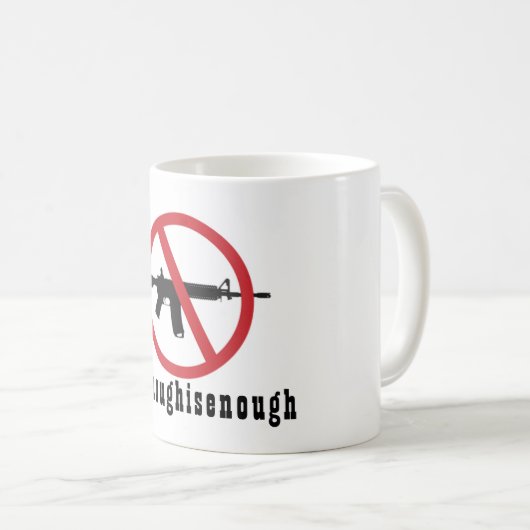 Mug Interdire AR-15 Suffit (Devant droit)