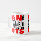 Mug Interdire au GOUVERNEMENT (Devant gauche)