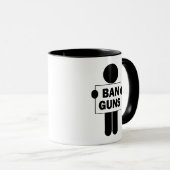 Mug Interdire les armes (Devant droit)