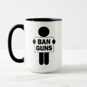 Mug Interdire les armes (Gauche)