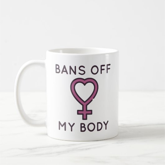 Mug Interdire Mon Corps (Gauche)