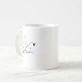 Mug Interdit par des poivrons de Leslie (Devant gauche)