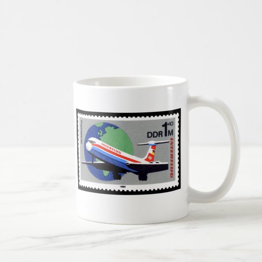 Mug INTERFLUG - Compagnie aérienne nationale de DDR, A (Droite)