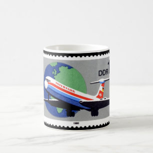 Mug INTERFLUG - Ligne aérienne nationale de la RDA,