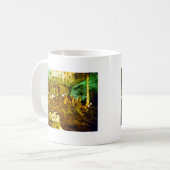 Mug Intérieur allumé de parc national de cavernes de (Devant gauche)