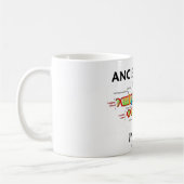 Mug Intérieur antique d'ADN (humour de reproduction (Gauche)