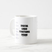 Mug Intérieur de fonctions de logique de Digitals (Devant gauche)