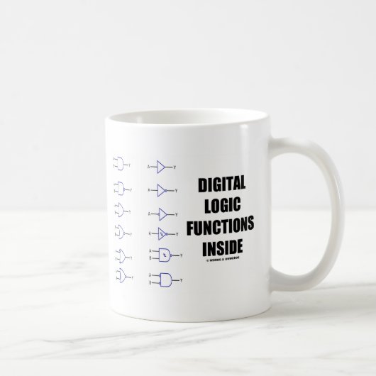 Mug Intérieur de fonctions de logique de Digitals (Droite)