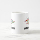Mug Intérieur de gènes de marathon (reproduction (Centre)