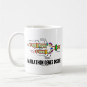 Mug Intérieur de gènes de marathon (reproduction (Gauche)