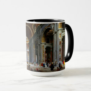 Mug Intérieur de la basilique Saint-Pierre, Rome