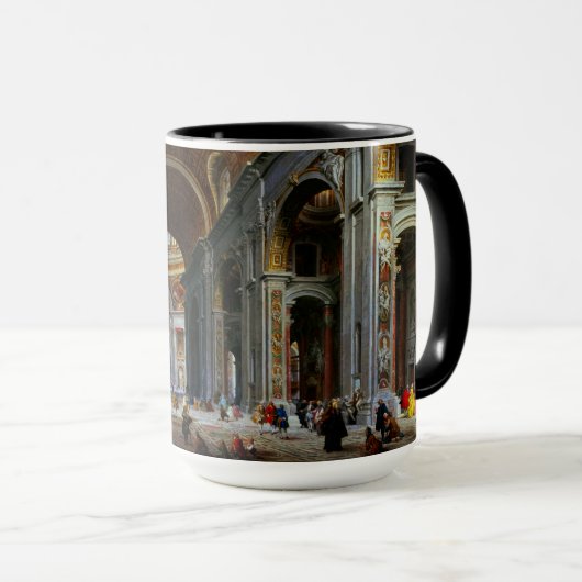 Mug Intérieur de la basilique Saint-Pierre, Rome (Devant droit)