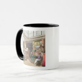 Mug Intérieur dépôt d'Ackermann du "des arts, Lit (Devant gauche)