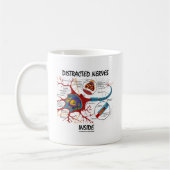 Mug Intérieur distrait de nerfs (synapse) (Gauche)