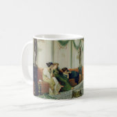 Mug Intérieur du bâtiment romain avec figures (Devant gauche)