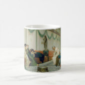 Mug Intérieur du bâtiment romain avec figures (Centre)