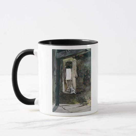 Mug Intérieur du moulin à vent sur le champ de (Gauche)