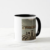 Mug Intérieur du théâtre de l'anatomie, Cambridge, (Devant droit)