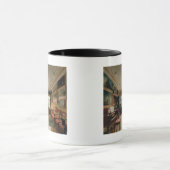 Mug Intérieur d'un manoir, 1830s (Centre)