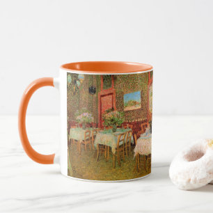 Mug Intérieur d'un restaurant par Vincent van Gogh