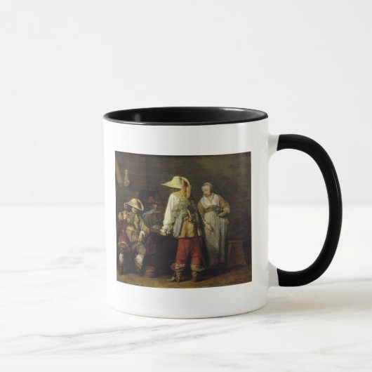 Mug Intérieur d'une auberge, 1636 (Droite)