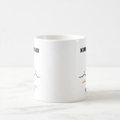 Mug Intérieur normal de battement de coeur (ECG ECG) (Centre)