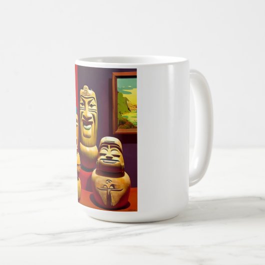 Mug Intérieur Tiki Life Ken Gage Art (Devant droit)