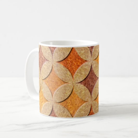 Mug Interior wall panel pattern - Arabic decor - seaml (Devant gauche)