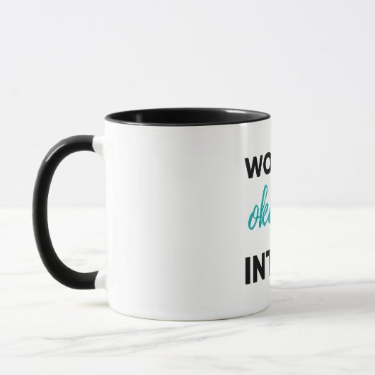 Mug Intern 2 le plus Okayest dans le monde (Gauche)