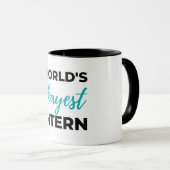 Mug Intern 2 le plus Okayest dans le monde (Devant droit)