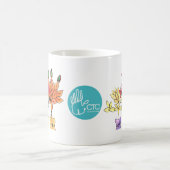 Mug International de CTC - fleurs (Centre)