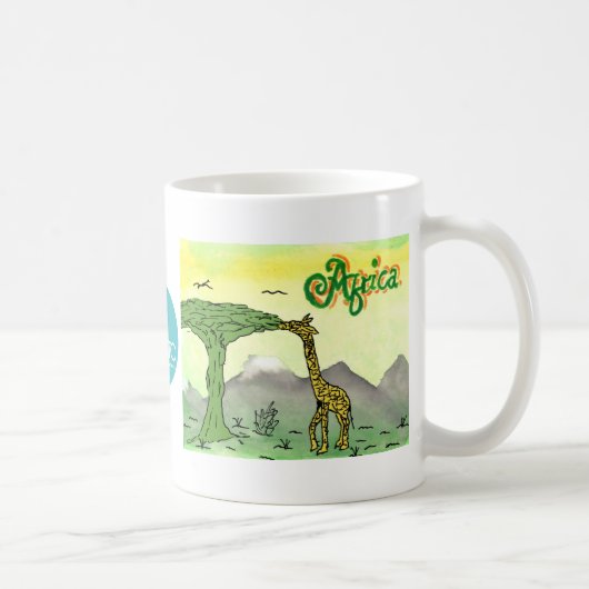 Mug International de CTC - girafe (Droite)