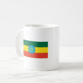 Mug International de DRAPEAU de l'Ethiopie (Devant gauche)