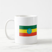 Mug International de DRAPEAU de l'Ethiopie (Gauche)