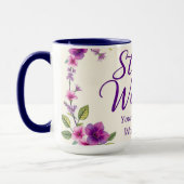 Mug International Women's Day Elegant Script (Gauche)