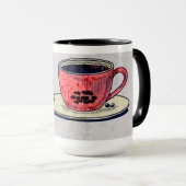 Mug Internet personnaliséMug à deux tons, 15 oz (Devant droit)