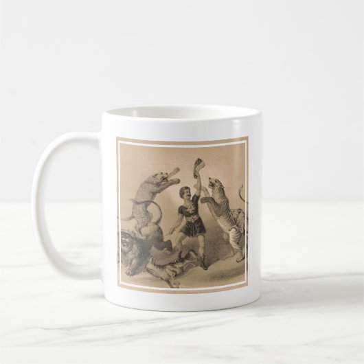 Mug Interprète De Cirque Debout Parmi Les Animaux Vici (Gauche)