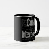 Mug Interprète du tribunal Extraordinaire (Devant droit)