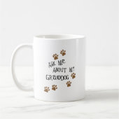Mug Interrogez-moi au sujet de mon Granddog (Gauche)