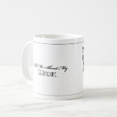 Mug Interrogez-moi au sujet de mon Wegie (Devant gauche)